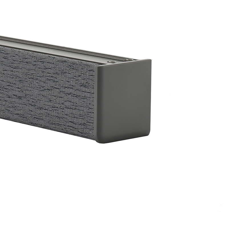 Curved Box-21 TITANIUM FABRIC WRAPPED_Plain