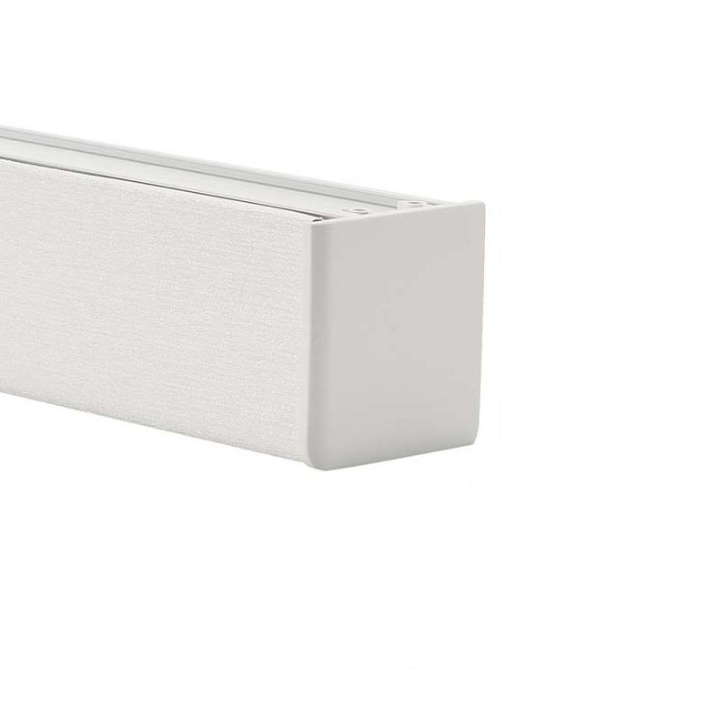 Curved Box-21 WHITE FABRIC WRAPPED_Plain