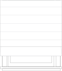 Roman Blinds Master_Flat Pleat