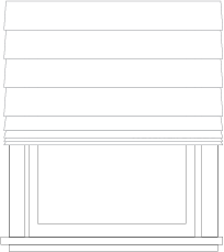 Roman Blinds Master_Waterfall