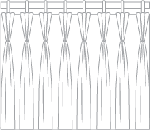Pinch Pleat