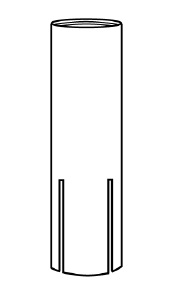 Termination concrete screw