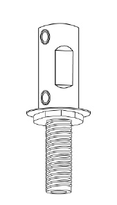 Termination screw & bolt