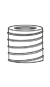 Termination timber screw