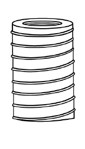 Termination timber screw