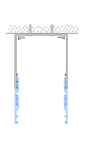 Top Fix Pelmet with Extension